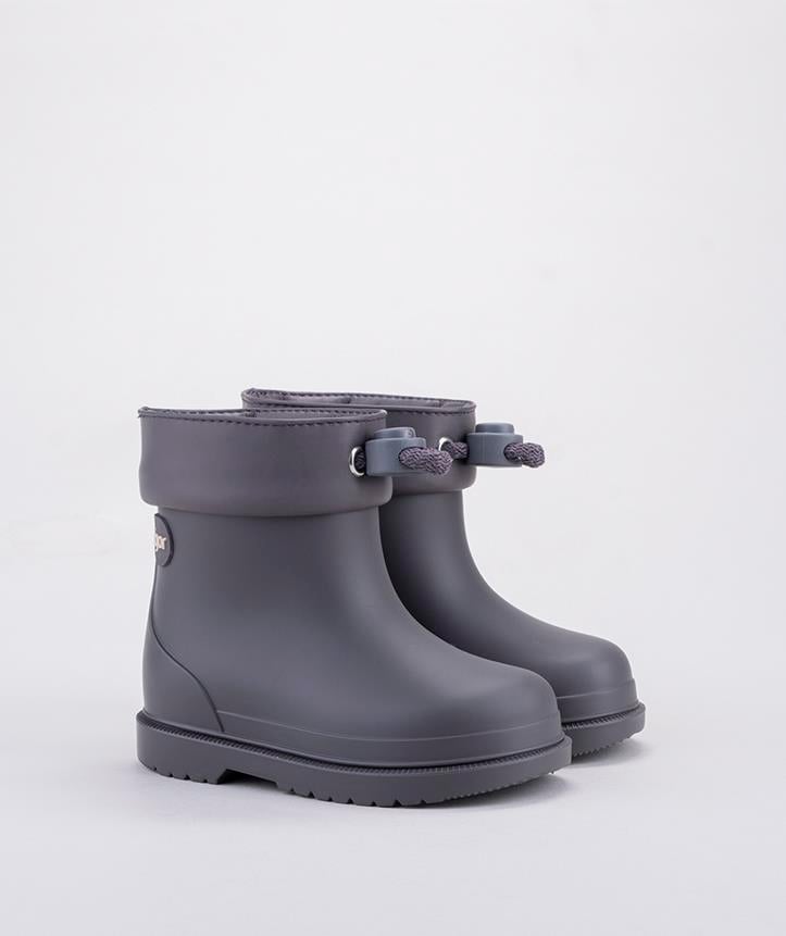 Igor Bimbi Euri Borregutio Kürklü Çocuk Gris Yağmur Çizmesi CC330-017