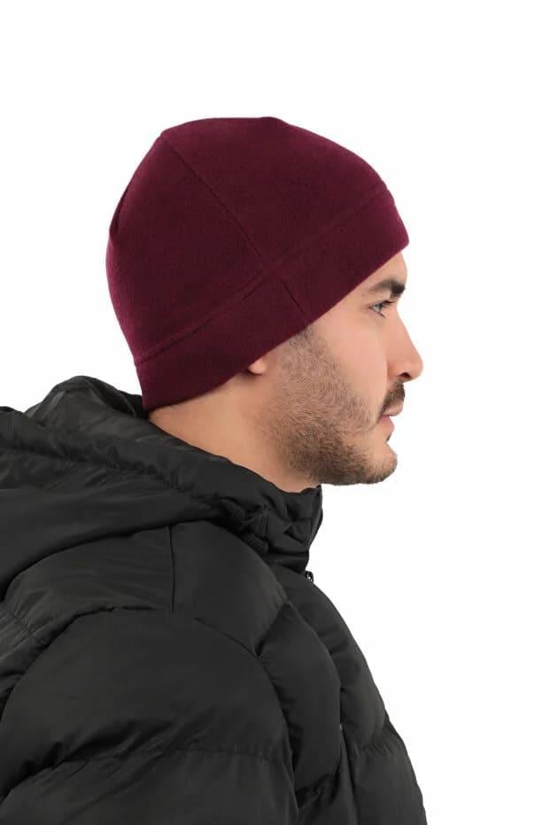 Slazenger Bent Sıcak Polar Bere Beanie Unisex Bordo