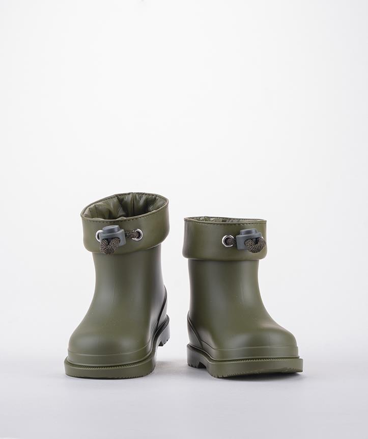 Igor Bimbi Euri Borregutio Kürklü Çocuk Kaki Yağmur Çizmesi CC330-042