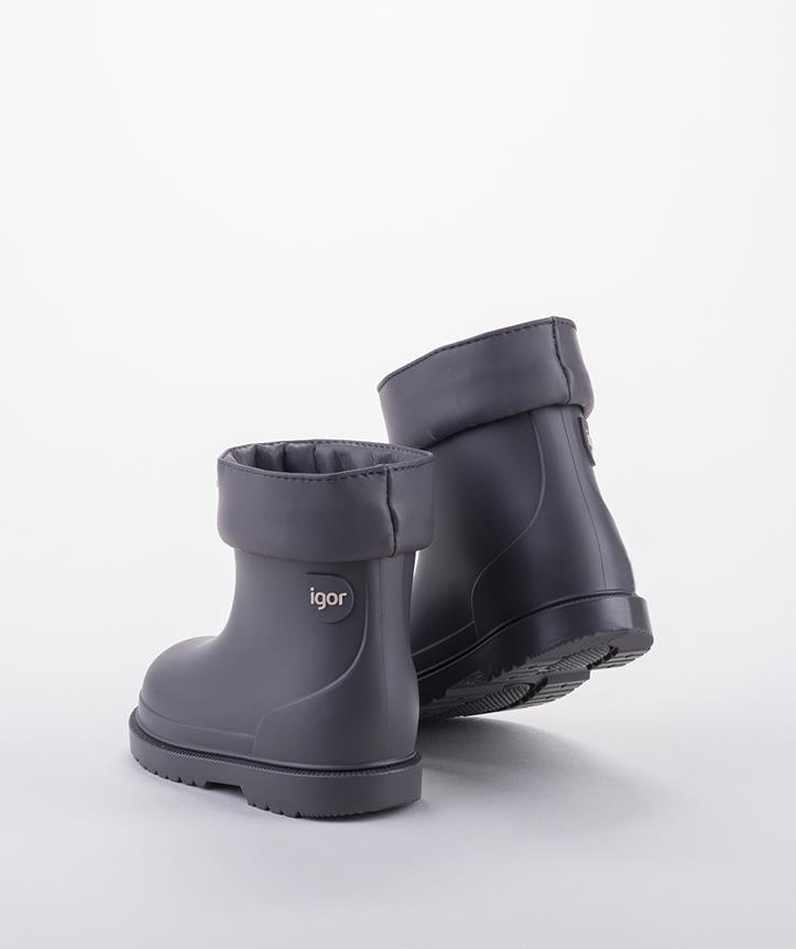 Igor Bimbi Euri Borregutio Kürklü Çocuk Gris Yağmur Çizmesi CC330-017