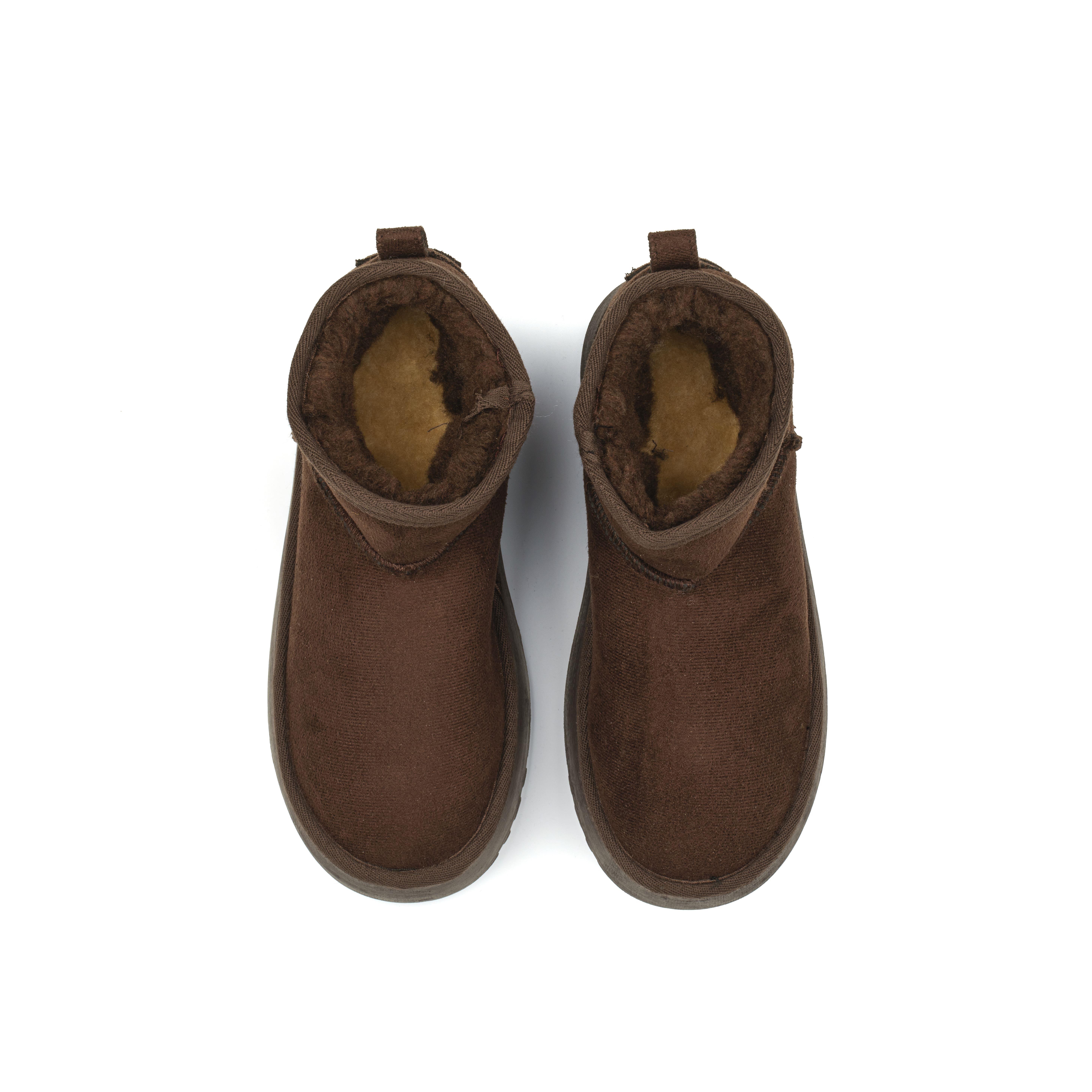 Roy Jones Melbourne Kadın İçi Kürklü Kahve Yüksek Taban Günlük Bot 9000-101