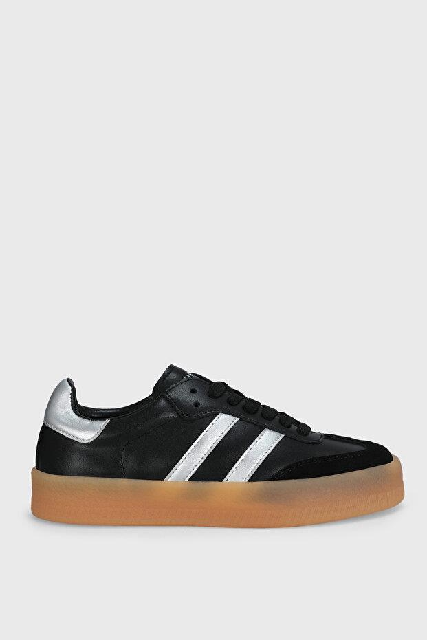 Lufian Stella Siyah Kadın Sneaker Ayakkabı 122230030