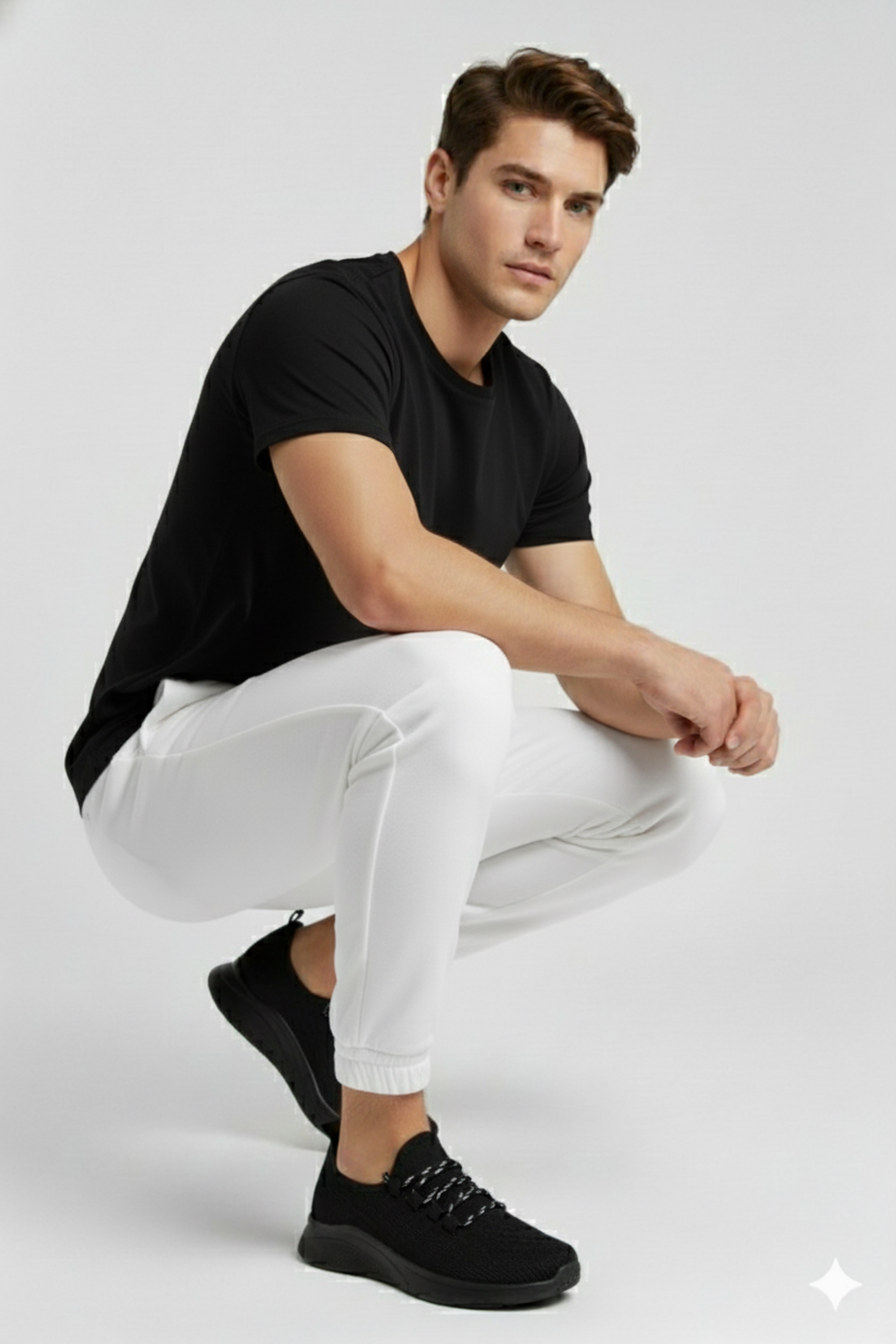 FeelUp FL-01-02 Siyah-Siyah Unisex Sneaker Spor Ayakkabı