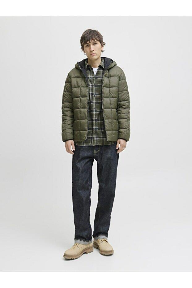 Jack & Jones JJEBROOK REVERSIBLE Erkek Çift Taraflı Mont Siyah 12278780