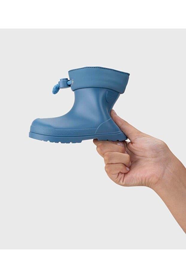 Igor Mendi Borreguito Kürklü Turquesa Çocuk Yağmur Çizmesi CC335-009