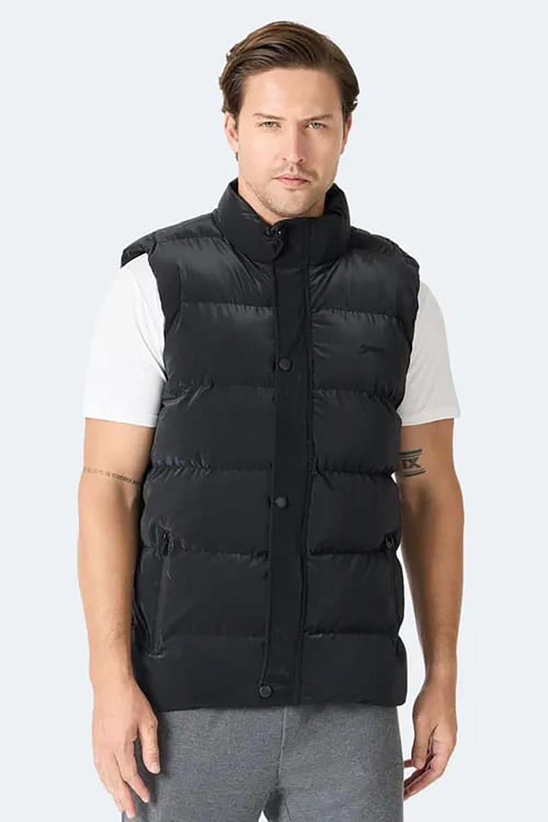 Slazenger HALOX Erkek Şişme Yelek Siyah
