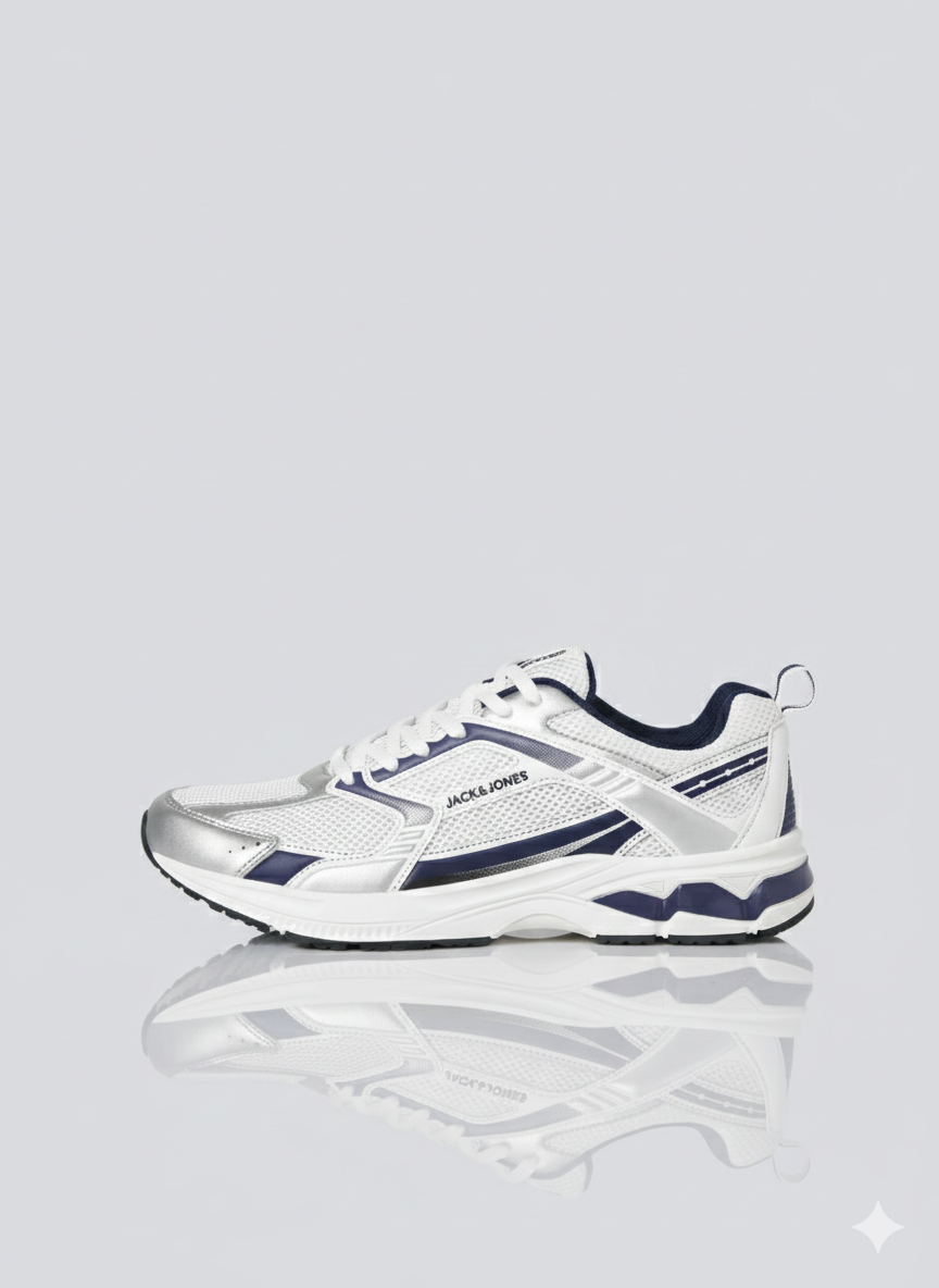 Jack & Jones JFWTOKYO PU Erkek Beyaz Sneaker Spor Ayakkabı 12261964