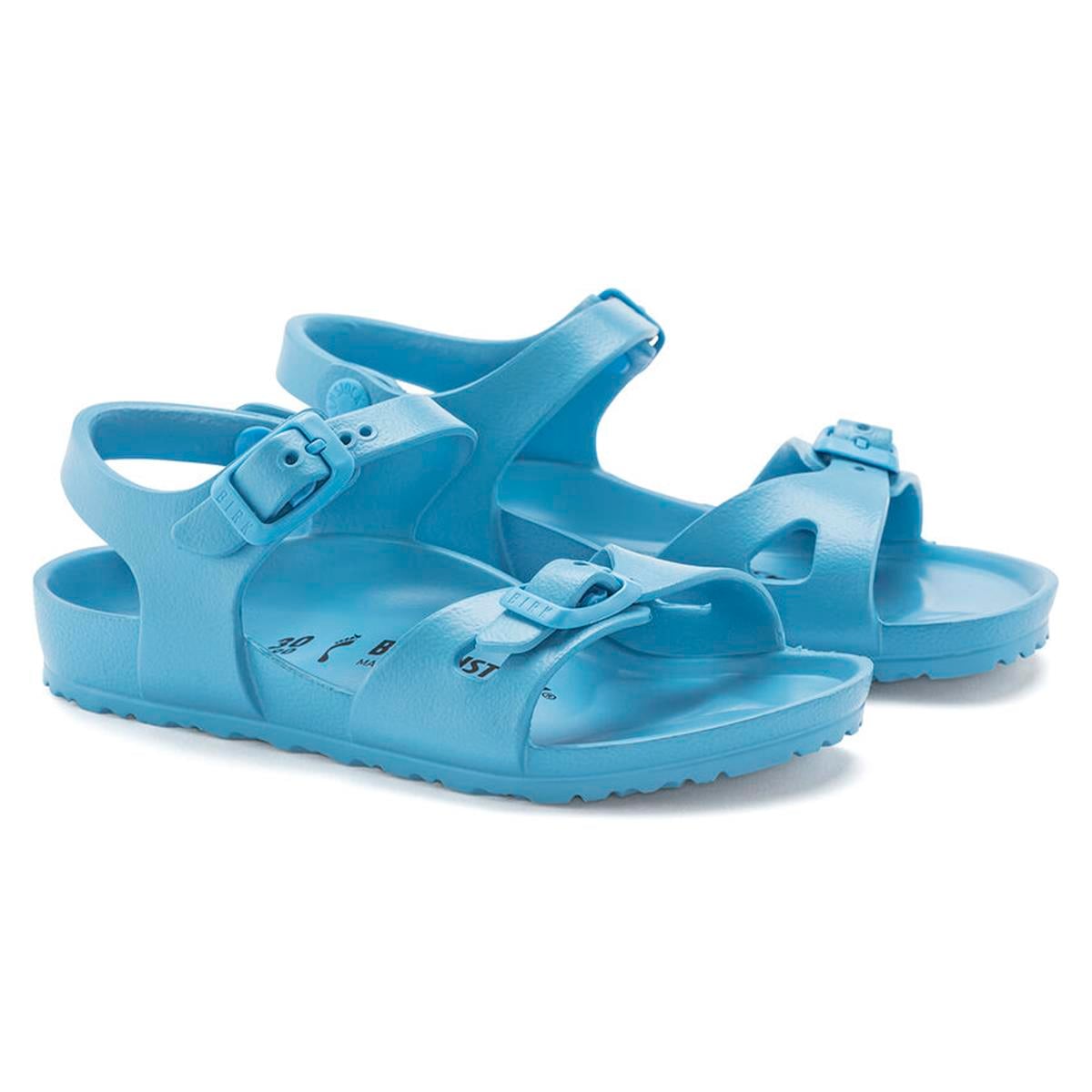 Birkenstock Rio Kids Eva Açık Mavi Çocuk Sandalet 1024701