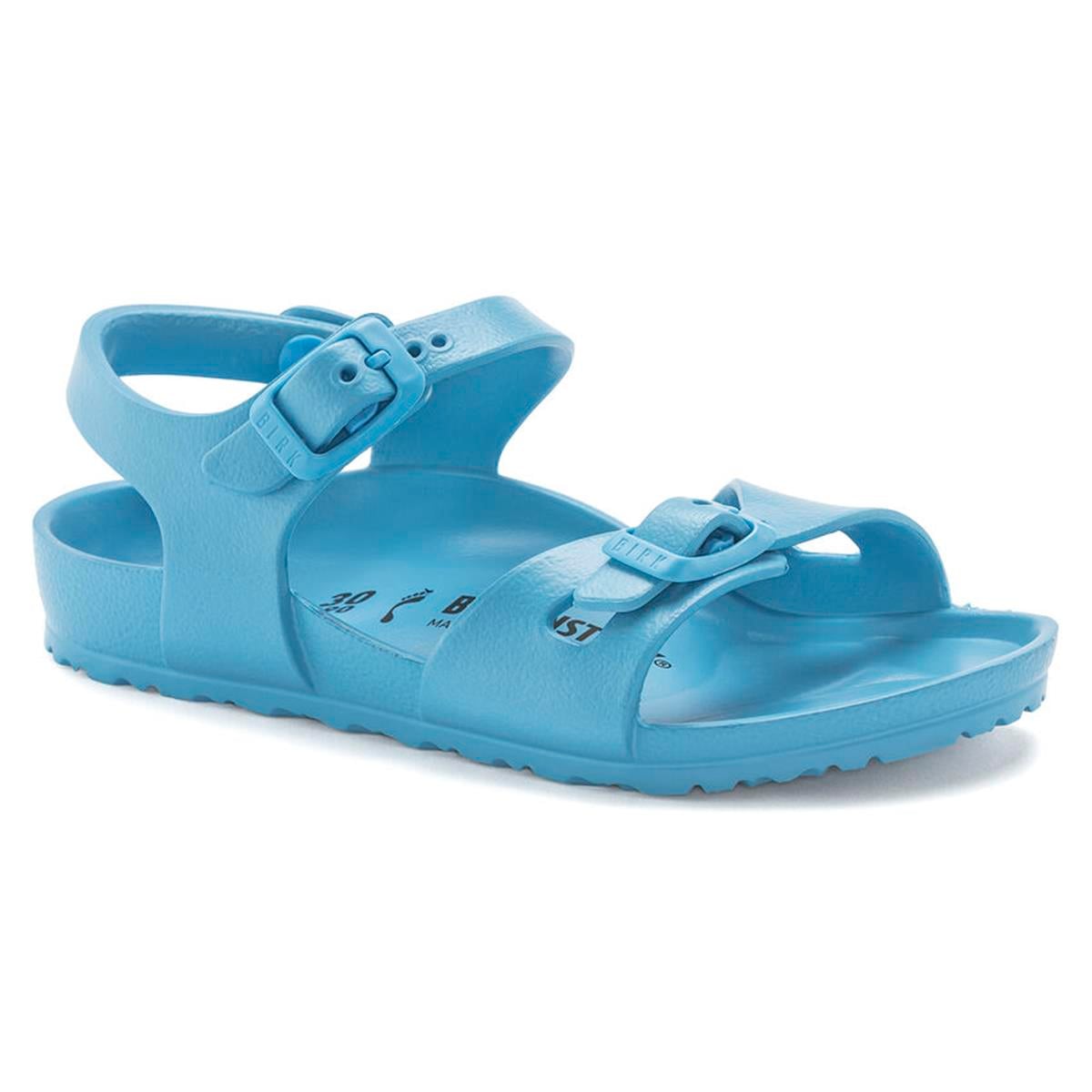 Birkenstock Rio Kids Eva Açık Mavi Çocuk Sandalet 1024701