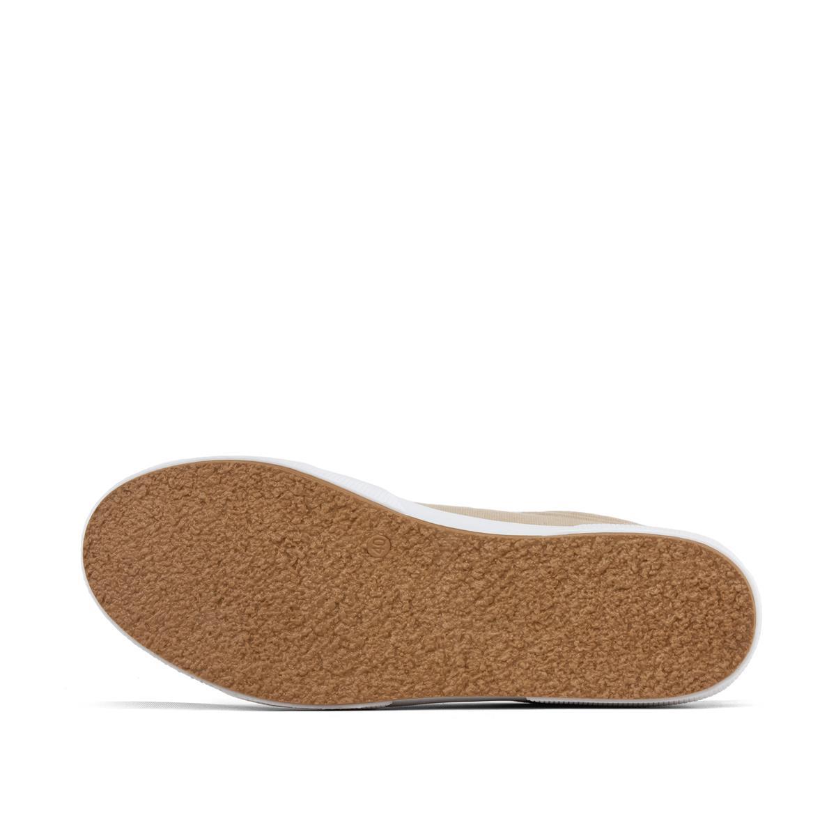 BUCKHEAD 4213 Mayer Bej Yazlık Keten Comfort Sneaker Spor Ayakkabı