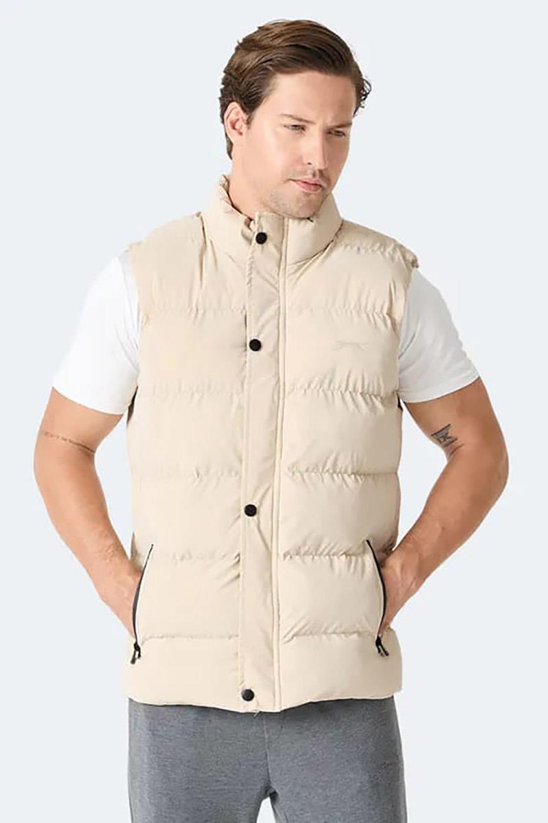 Slazenger HALOX Erkek Şişme Yelek Bej
