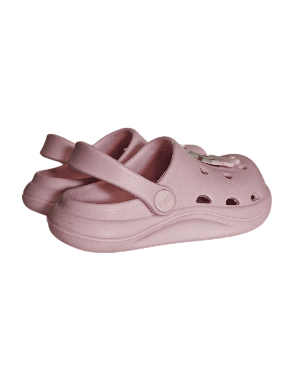 Cross Anatomik Baykuş Figür Pembe Eva Plaj Deniz Günlük Çocuk Terlik 303