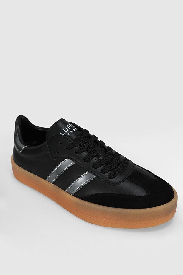 Lufian David Siyah Erkek Sneaker Ayakkabı 112230234