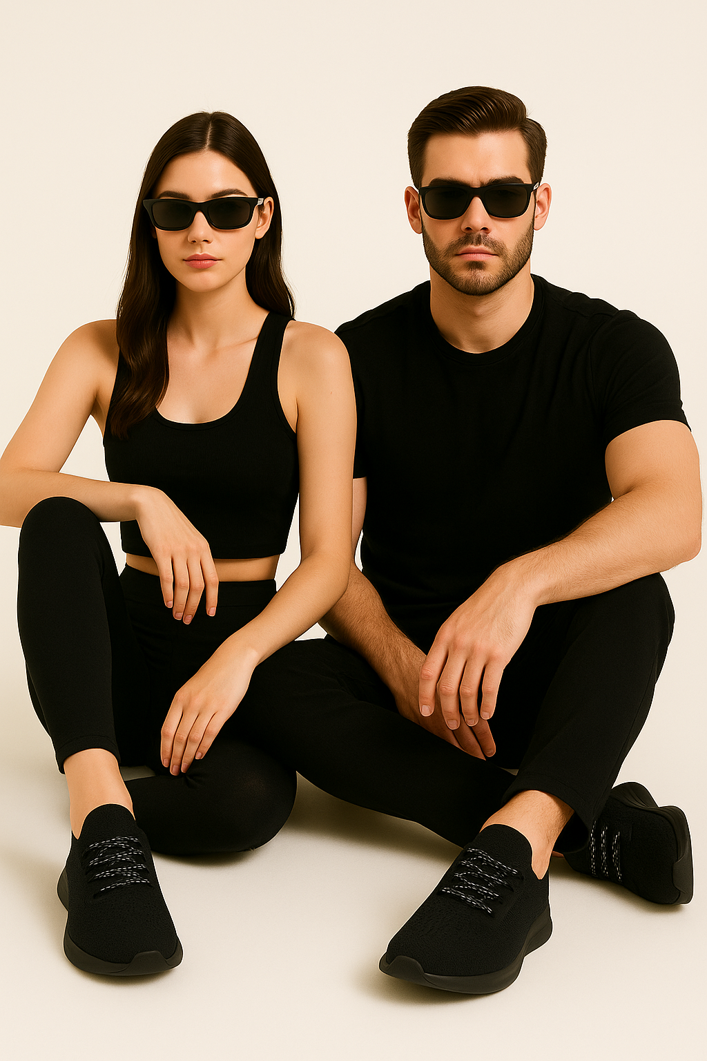 FeelUp FL-01-02 Siyah-Siyah Unisex Sneaker Spor Ayakkabı