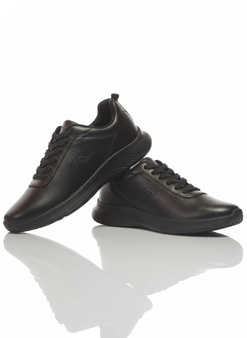 Jump 35141 Full Siyah Kadın Sneaker Spor Ayakkabı