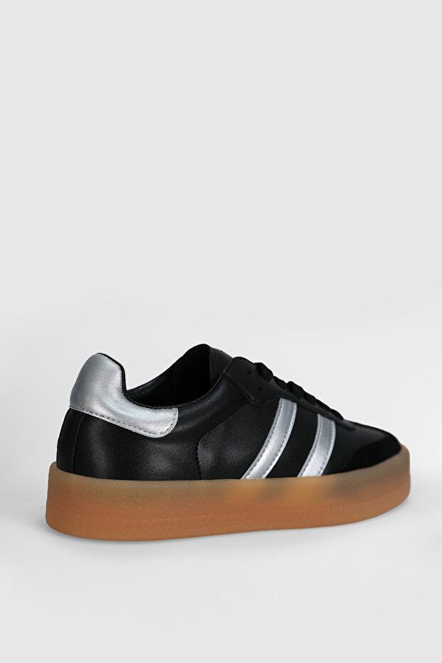 Lufian Stella Siyah Kadın Sneaker Ayakkabı 122230030