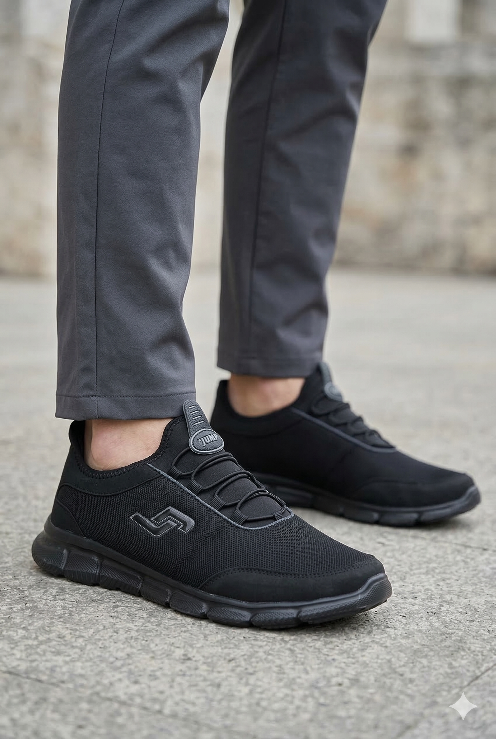 Jump 15529 Siyah Erkek Spor Ayakkabı