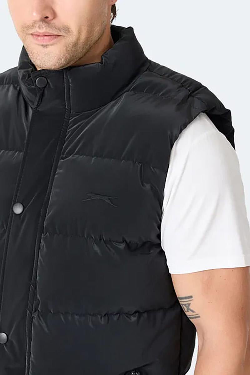 Slazenger HALOX Erkek Şişme Yelek Siyah