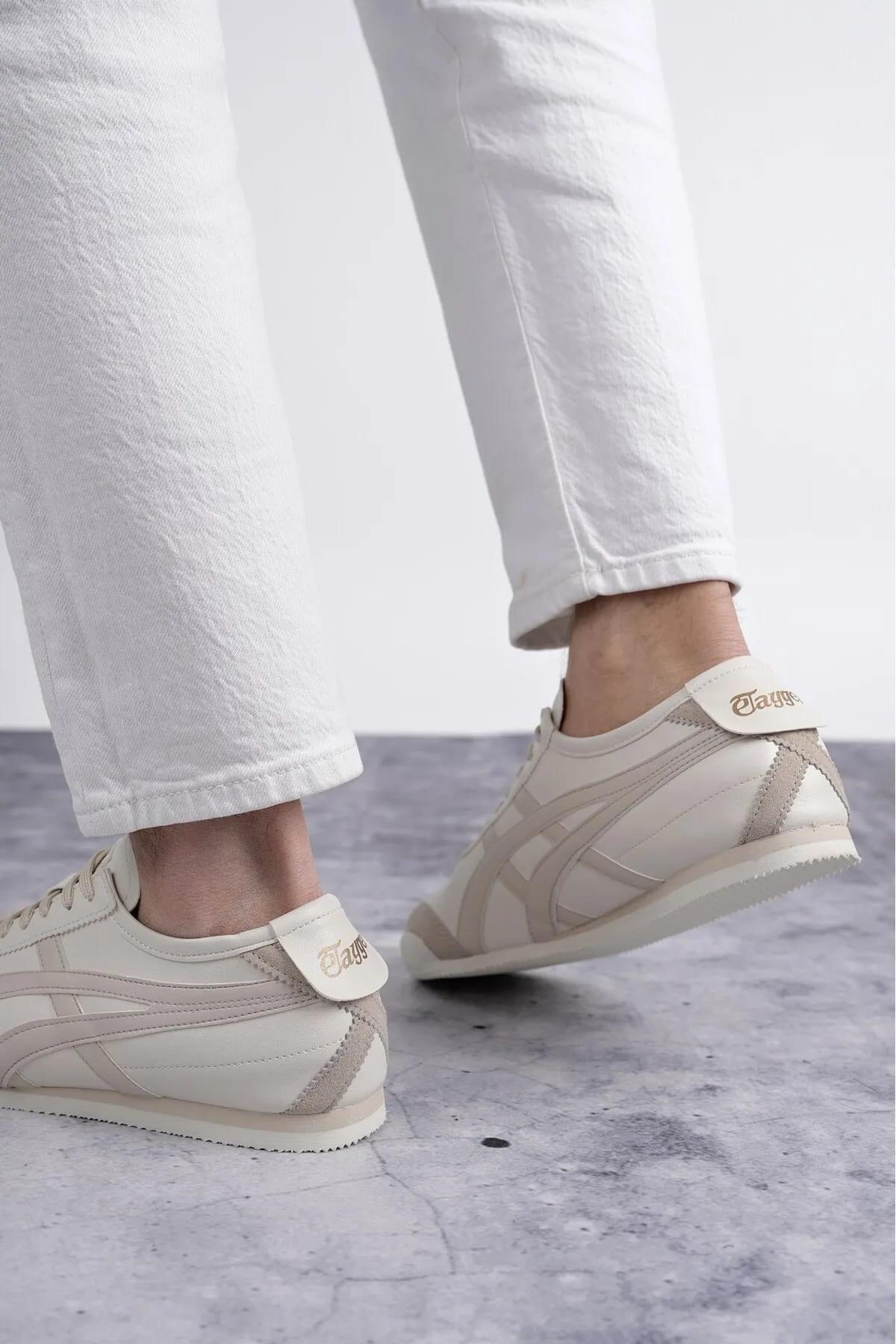 eTayger E-2010-2055 Ekru Bej Unisex Sneaker Spor Ayakkabı