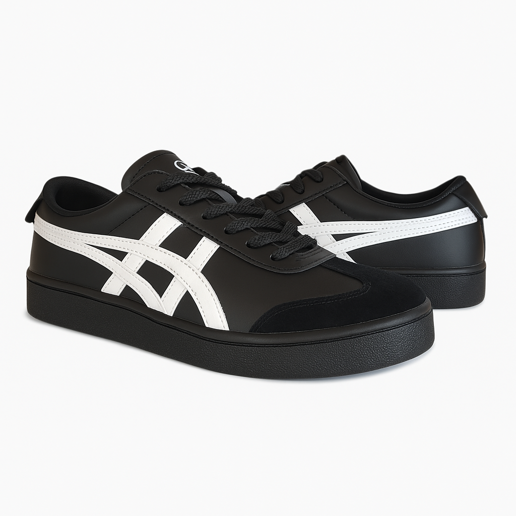 eTayger E-3149-3175 SMB Siyah Beyaz Unisex Sneaker Spor Ayakkabı