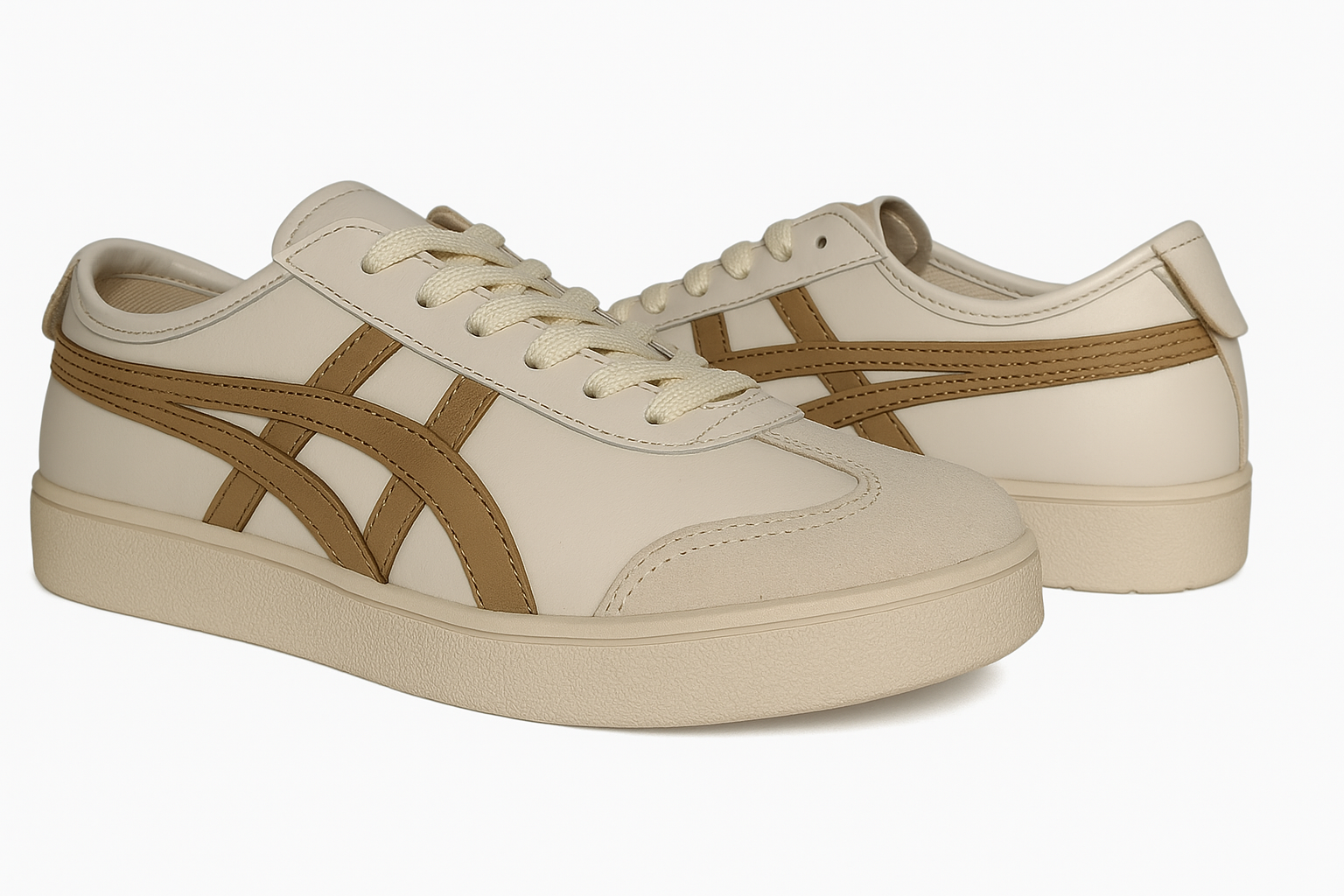 eTayger E-3153-3155 SMB Bej Kahve Unisex Sneaker Spor Ayakkabı