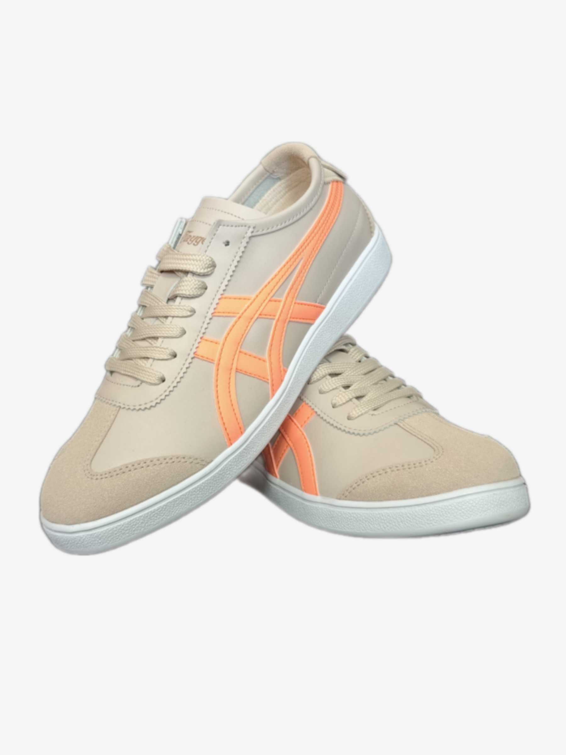 eTayger E-3174 SMB Bej Turuncu Unisex Sneaker Spor Ayakkabı