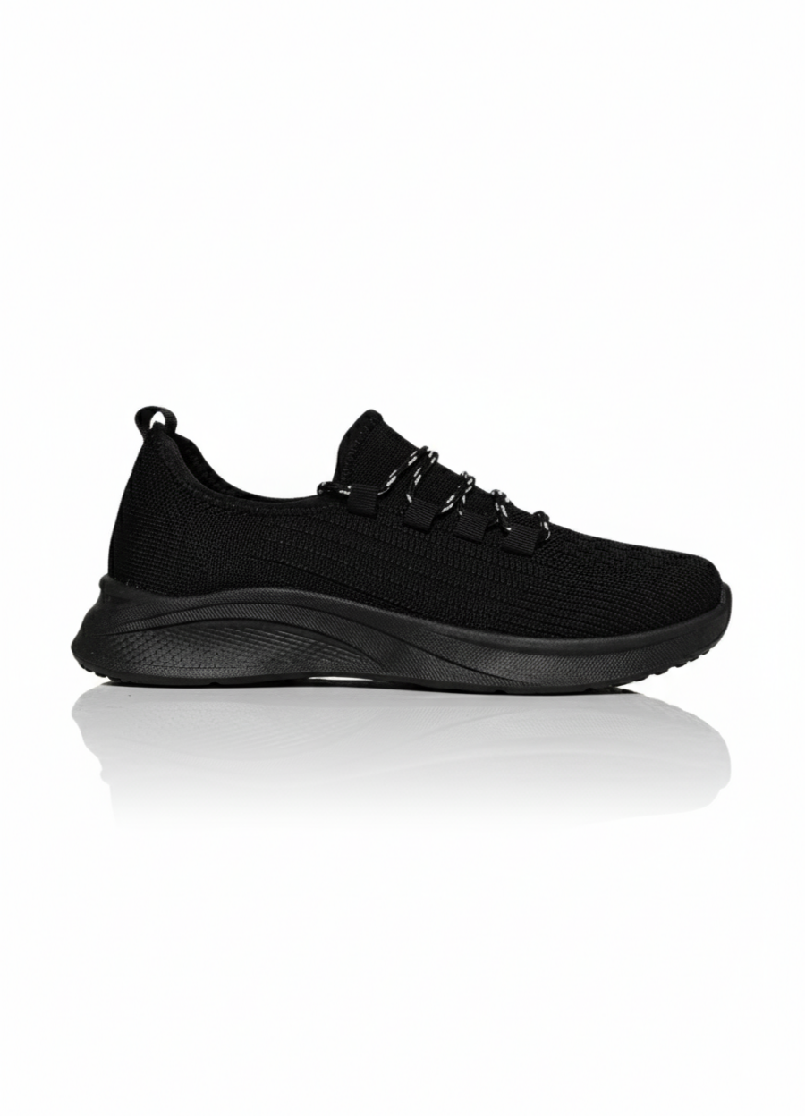 FeelUp FL-01-02 Siyah-Siyah Unisex Sneaker Spor Ayakkabı