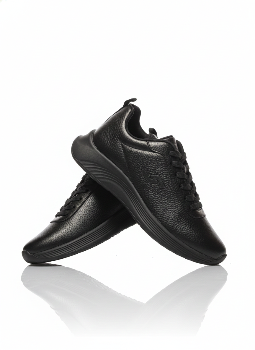 Jump 35141 Full Siyah Kadın Sneaker Spor Ayakkabı