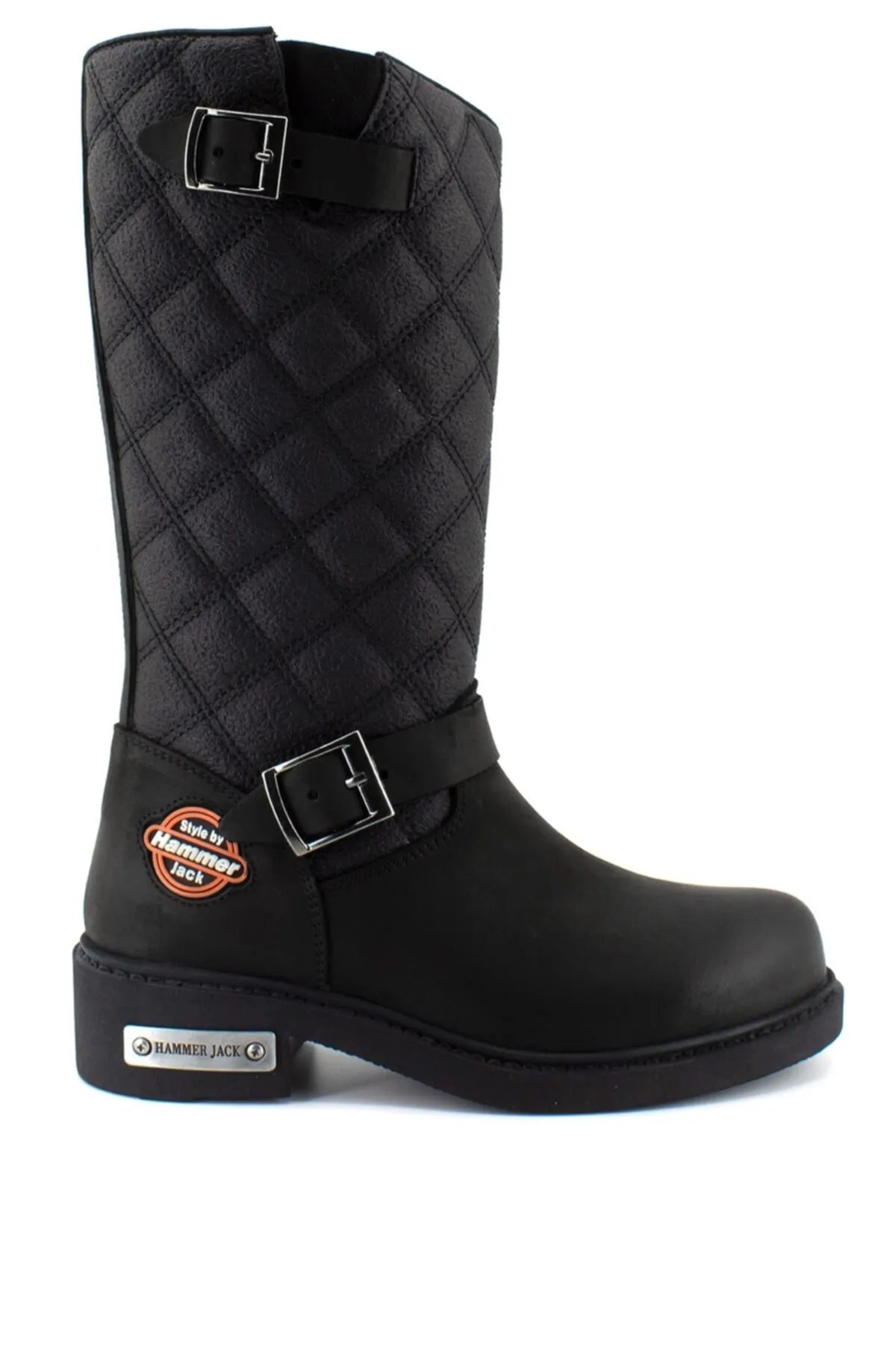 Hammer Jack Hakiki Deri Kadın Bot Postal Siyah 102 15980-Z v1