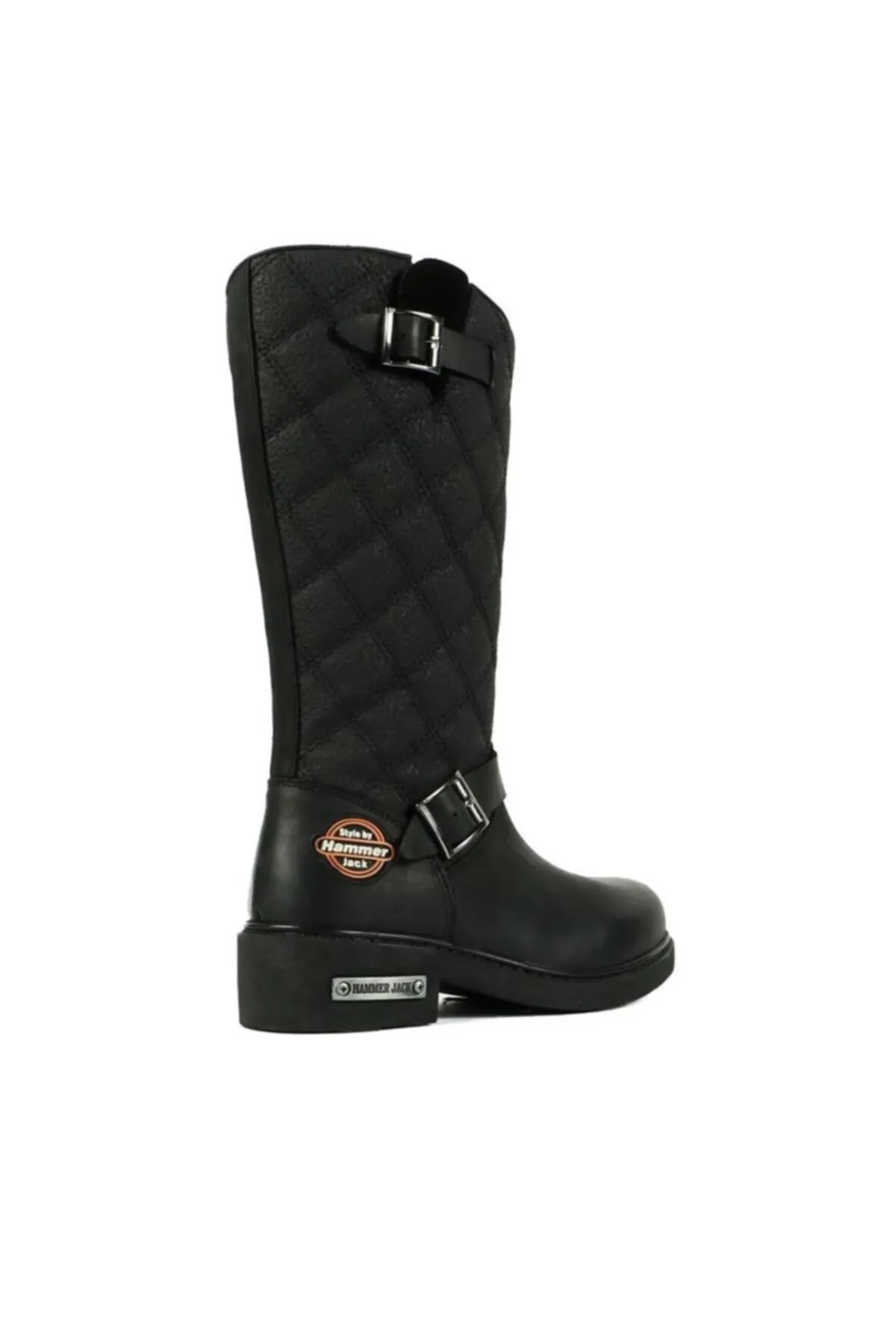 Hammer Jack Hakiki Deri Kadın Bot Postal Siyah 102 15980-Z v1