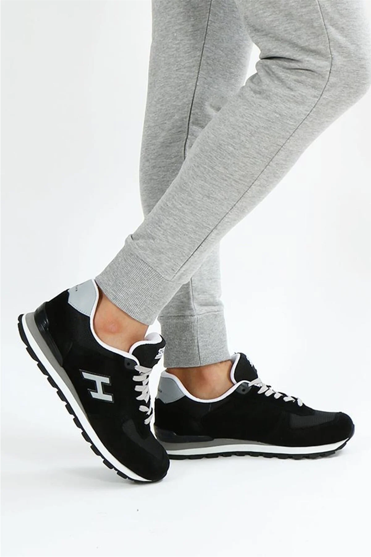 Hammer Jack Peru Siyah Gri Erkek Sneaker Spor Ayakkabı 19250