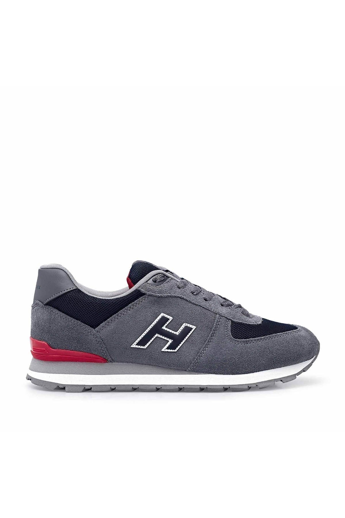 Hammer Jack Peru Unisex Sneaker Spor Ayakkabı 19250 Meet Gri Kırmızı