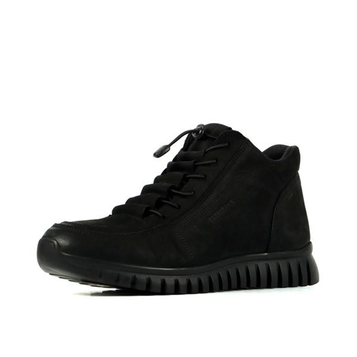 Hammer Jack Siyah Deri Unisex Yarım Bot 102 18810