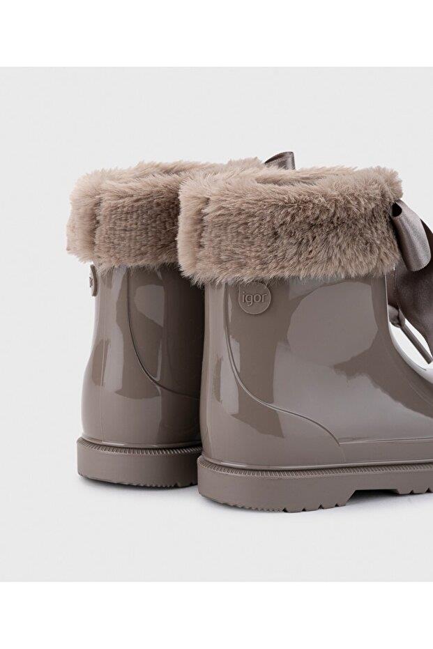 Igor Bimbi Soft Taupe Çocuk Açık Gri Yağmur Çizmesi W10258-183