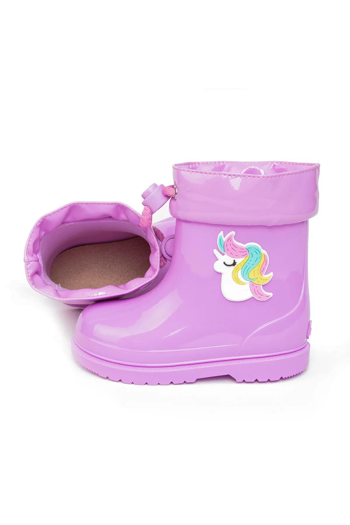 Igor Bimbi Unicornio Malva Mor Çocuk Kar Bot Çizme W10253-018