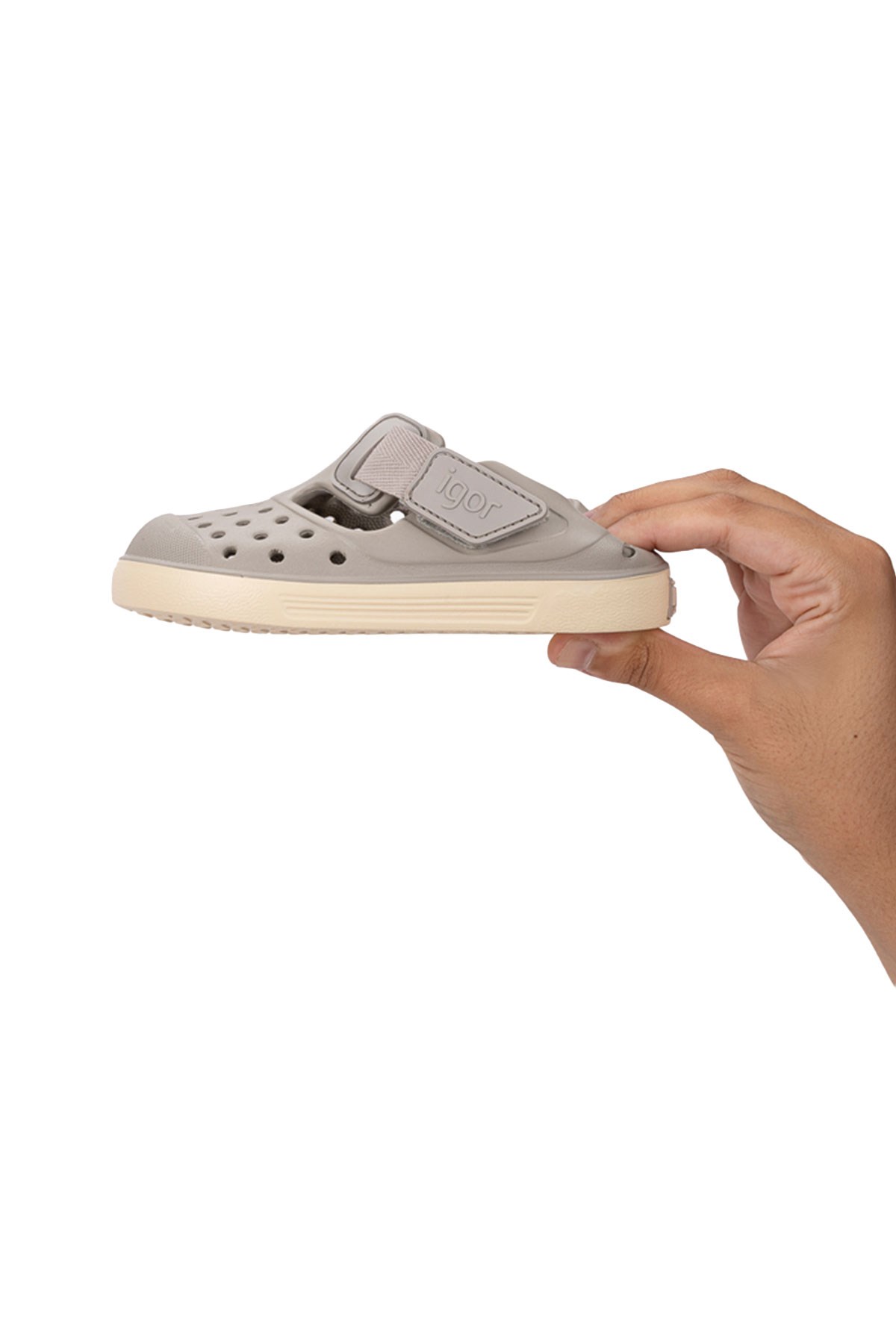 Igor Malibu Sand Çocuk Cırtlı Sandalet Marfil S10370-079
