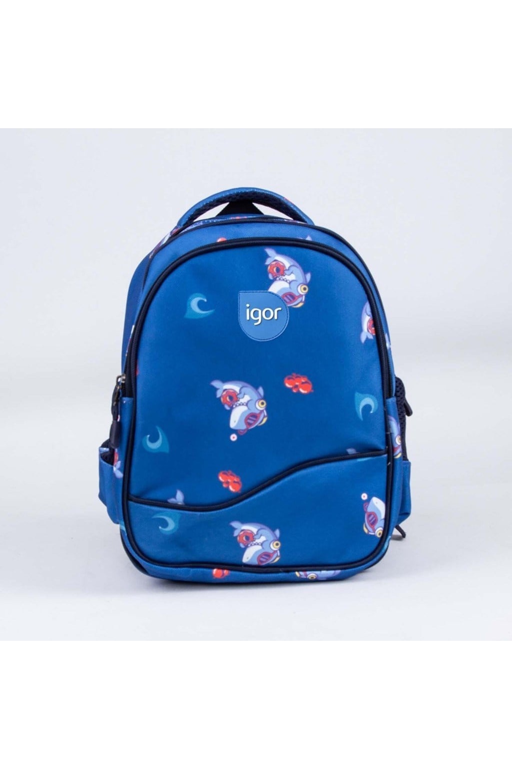 Igor Mavi Çocuk İlkokul Sırt Çantası BP10002-Shark