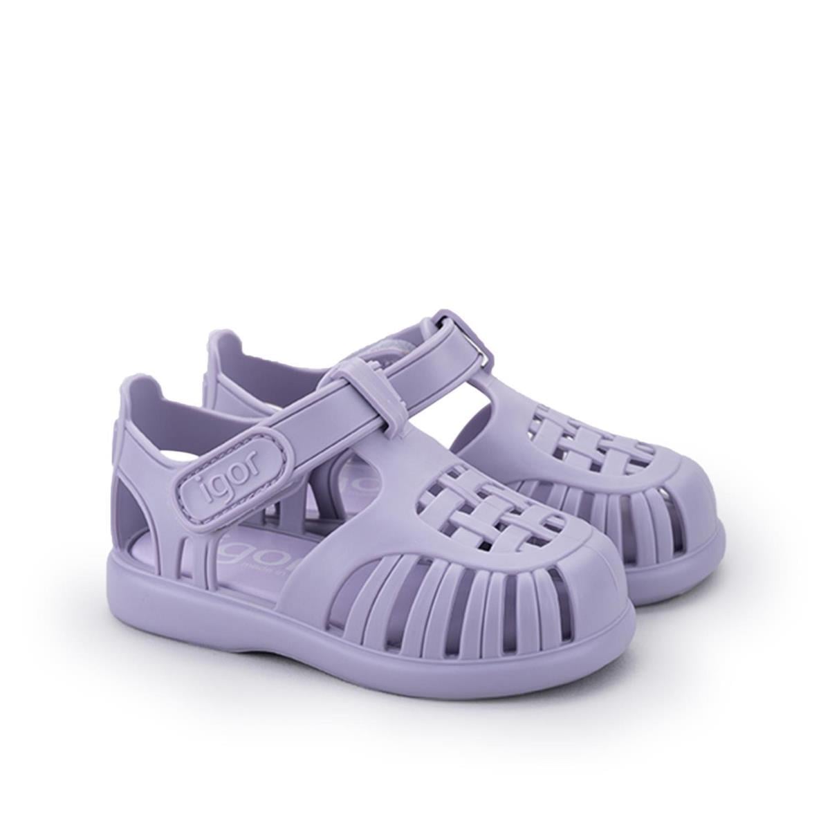 İgor Tobby Sollid Bebek Çocuk Sandalet Lila Malva S10271-018