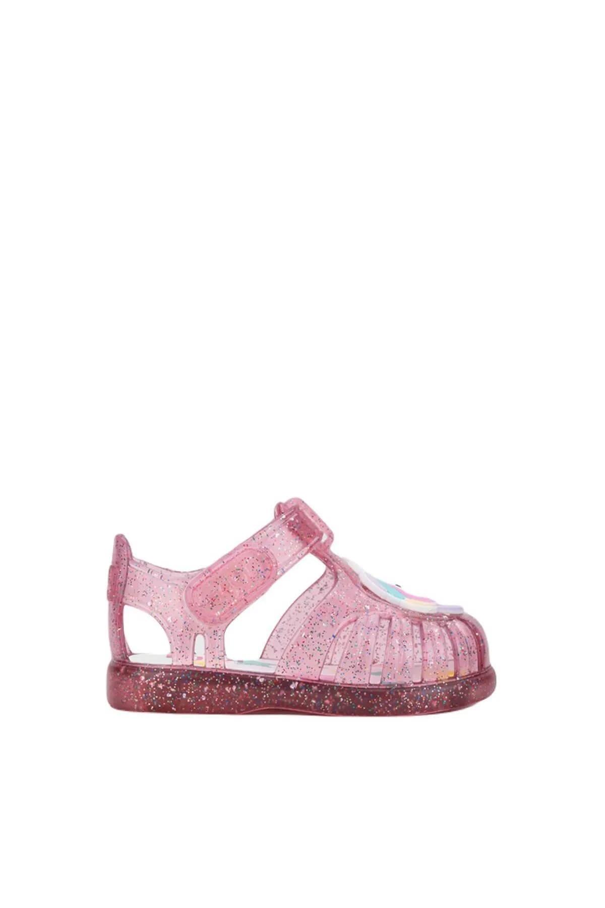 İgor Tobby Unicornio Tr.Fucsia Multi Glitter Çocuk Sandalet S10341 387