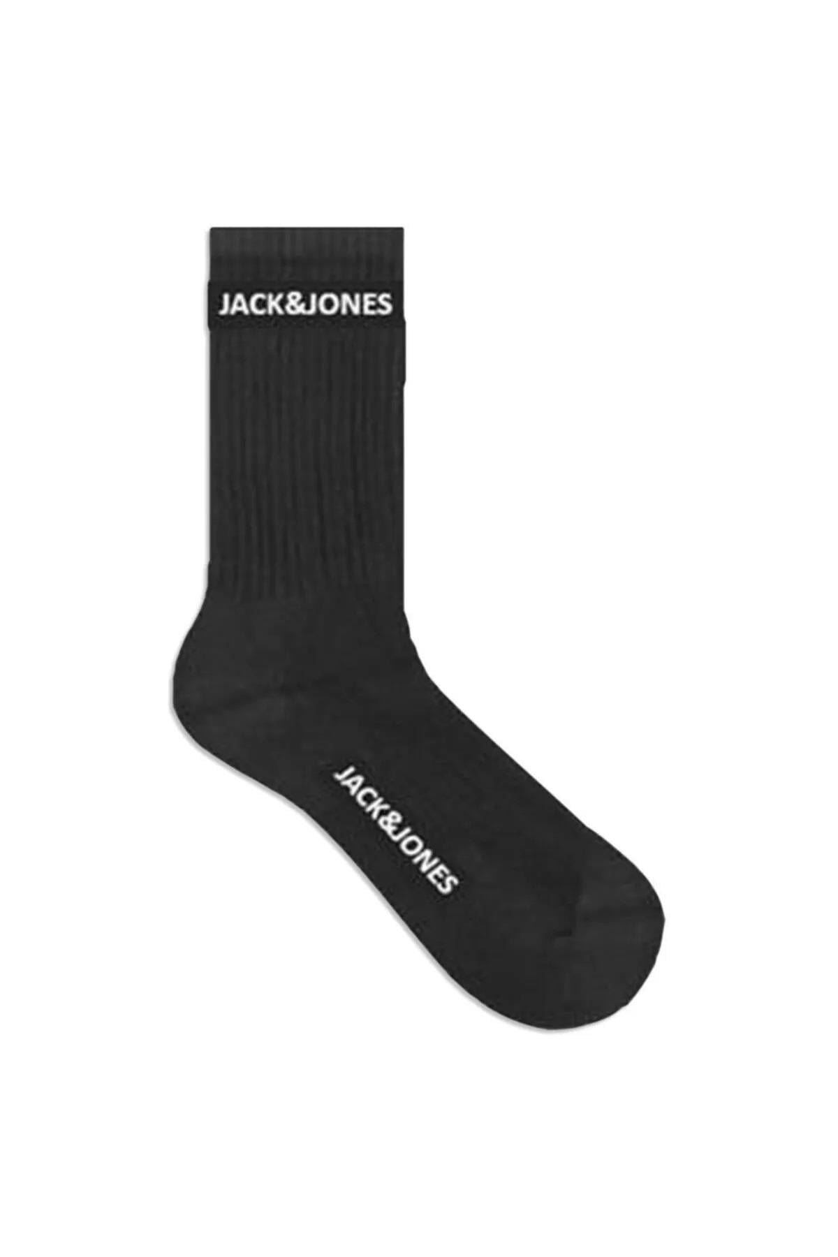 Jack & Jones 5 li Siyah Çorap 12179475