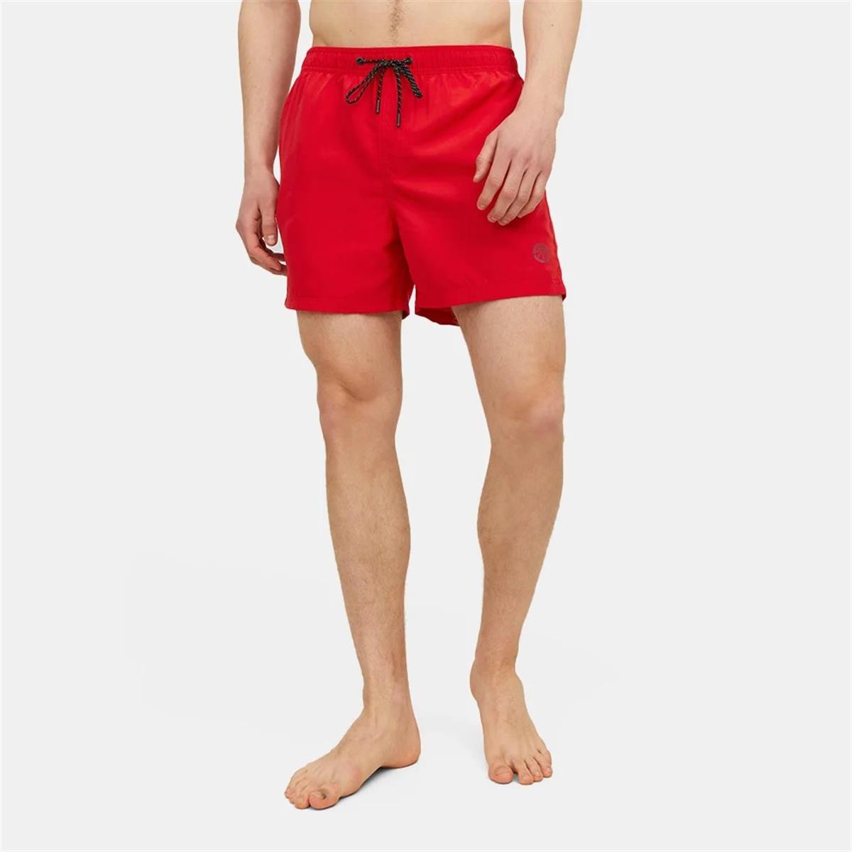 Jack & Jones Erkek Chinese Red Deniz Şortu 12225961-12272776
