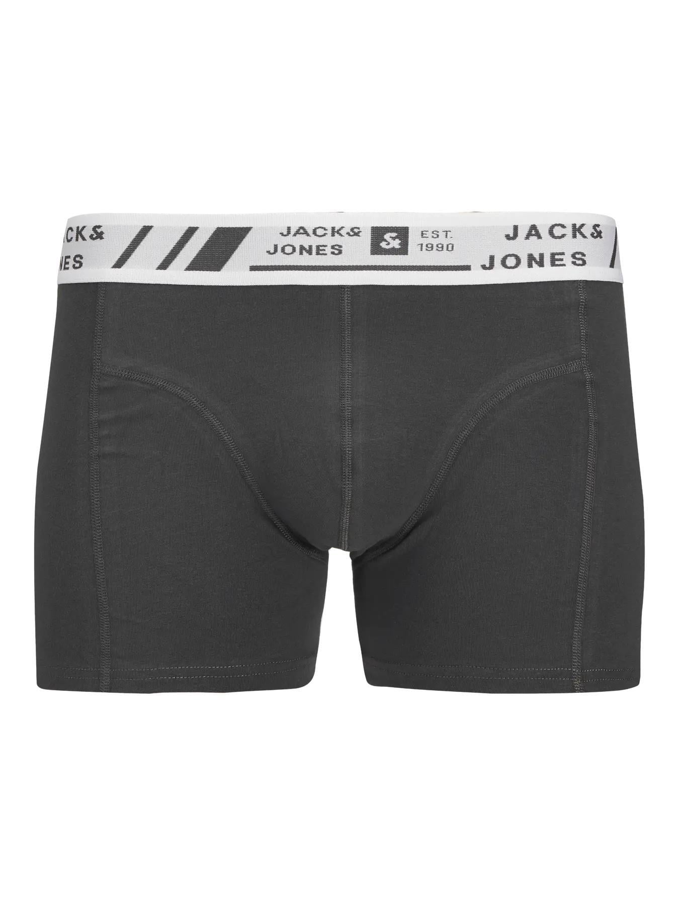 Jack & Jones JACANGUS Erkek 3 Lü Set Lacivert Mavi Asfalt Boxer 12277576