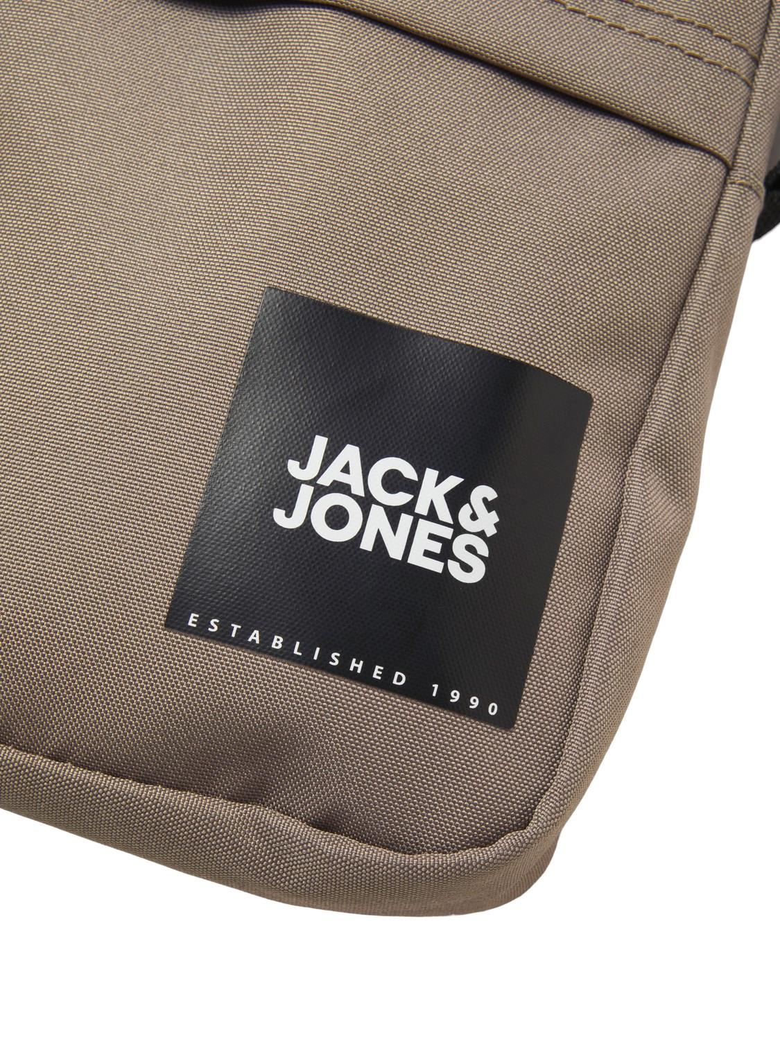 Jack & Jones JACJAMIE Küçük Çapraz Omuz Çantası Bej 12158443