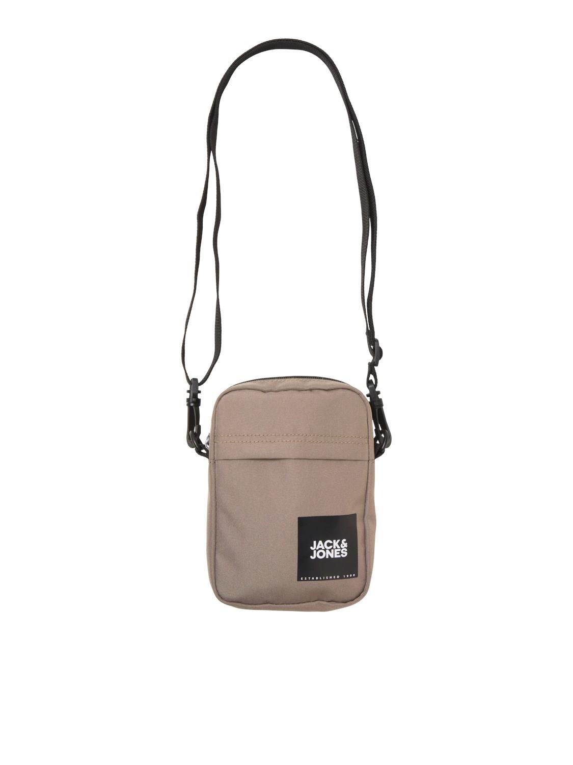Jack & Jones JACJAMIE Küçük Çapraz Omuz Çantası Bej 12158443
