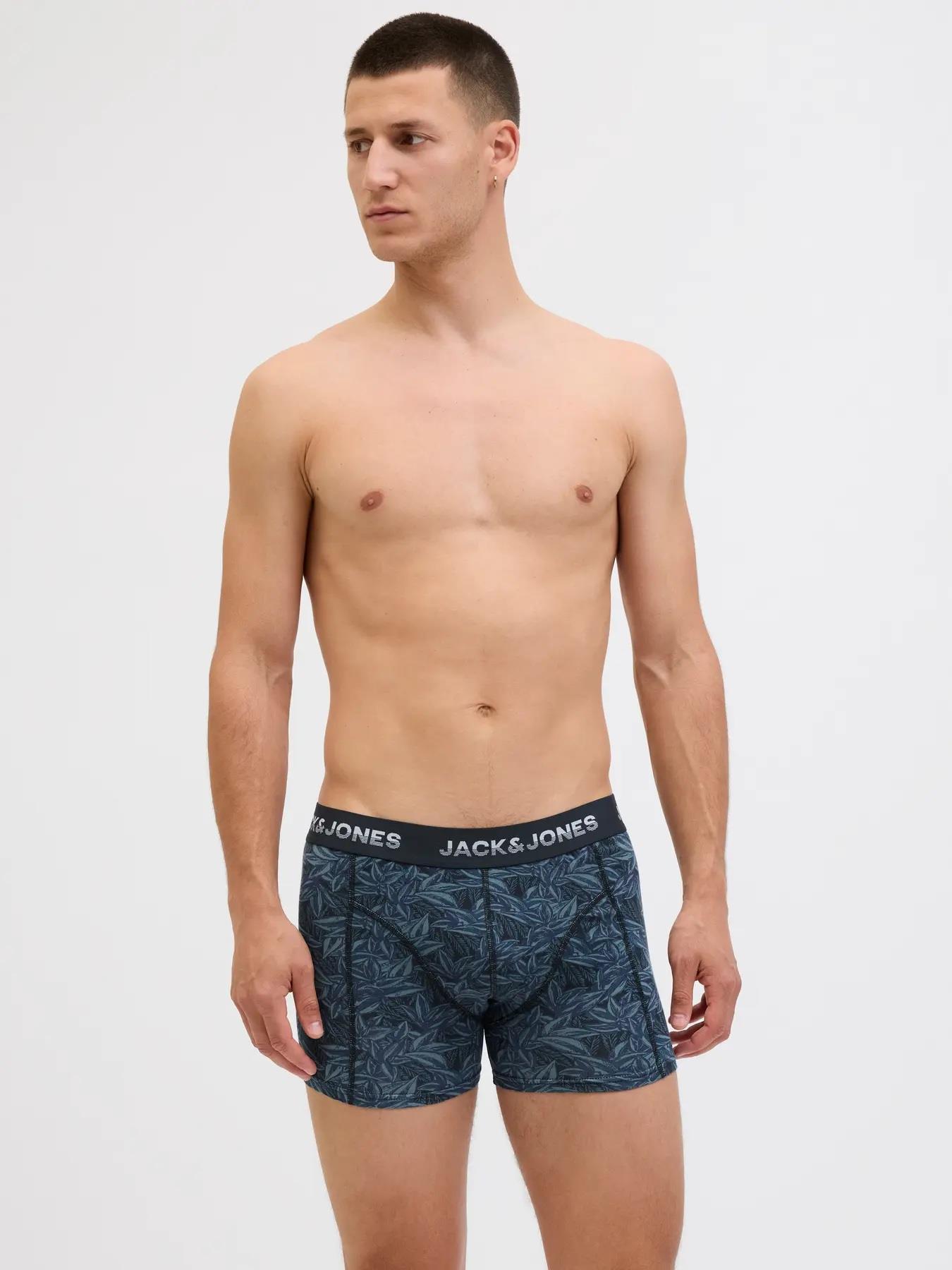 Jack & Jones JACMAXWELL Erkek 3 lü Set Lacivert Yeşil 12283353