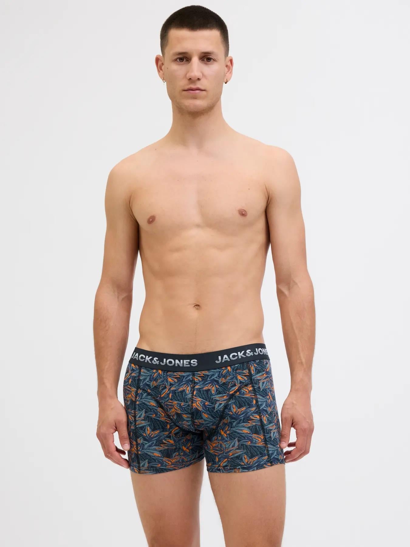 Jack & Jones JACMAXWELL Erkek 3 lü Set Lacivert Yeşil 12283353