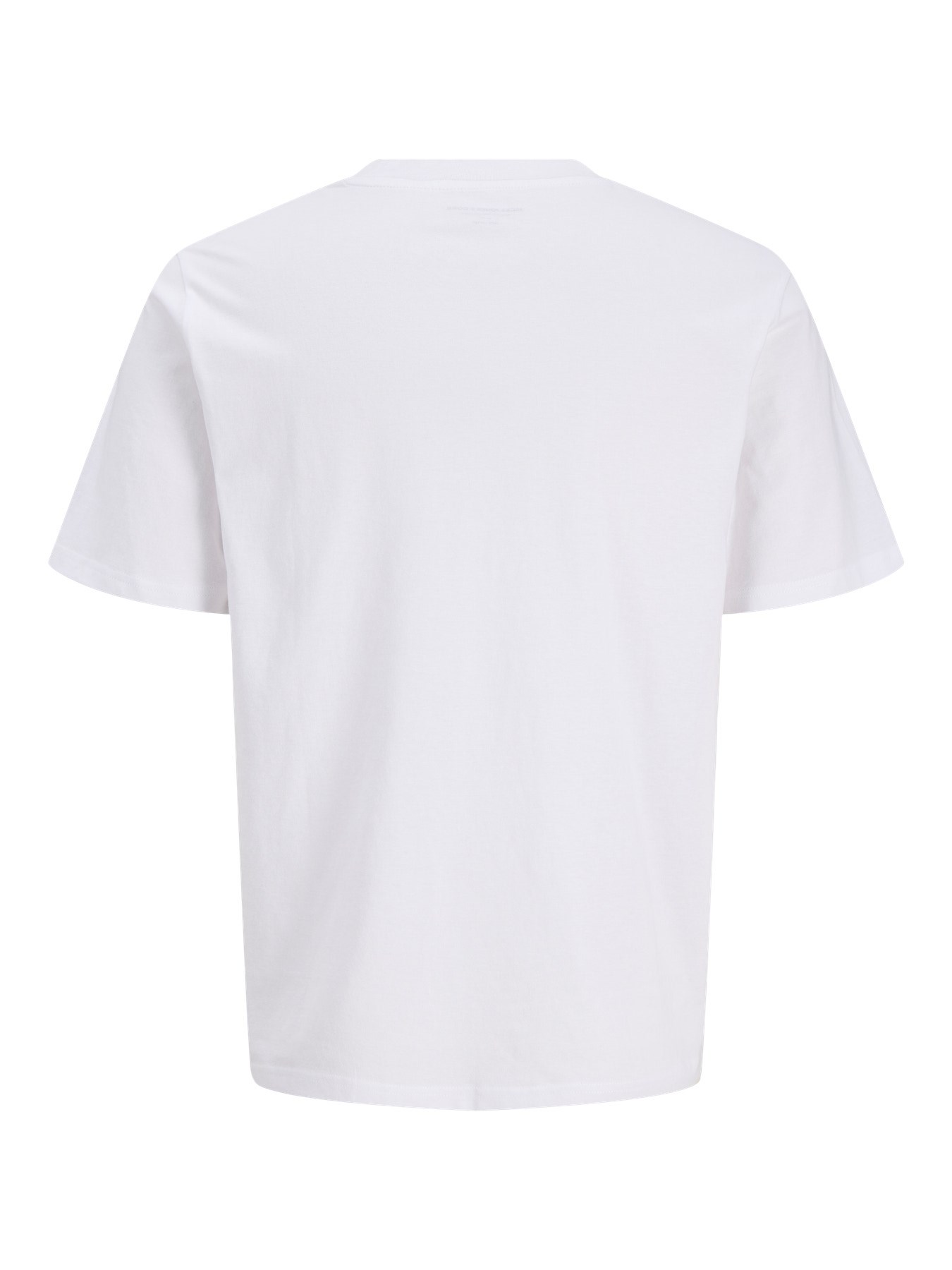 Jack & Jones JCODUST JJ PHOTO TEE SS CREW FST Logolu Erkek Beyaz Tişört 12297849