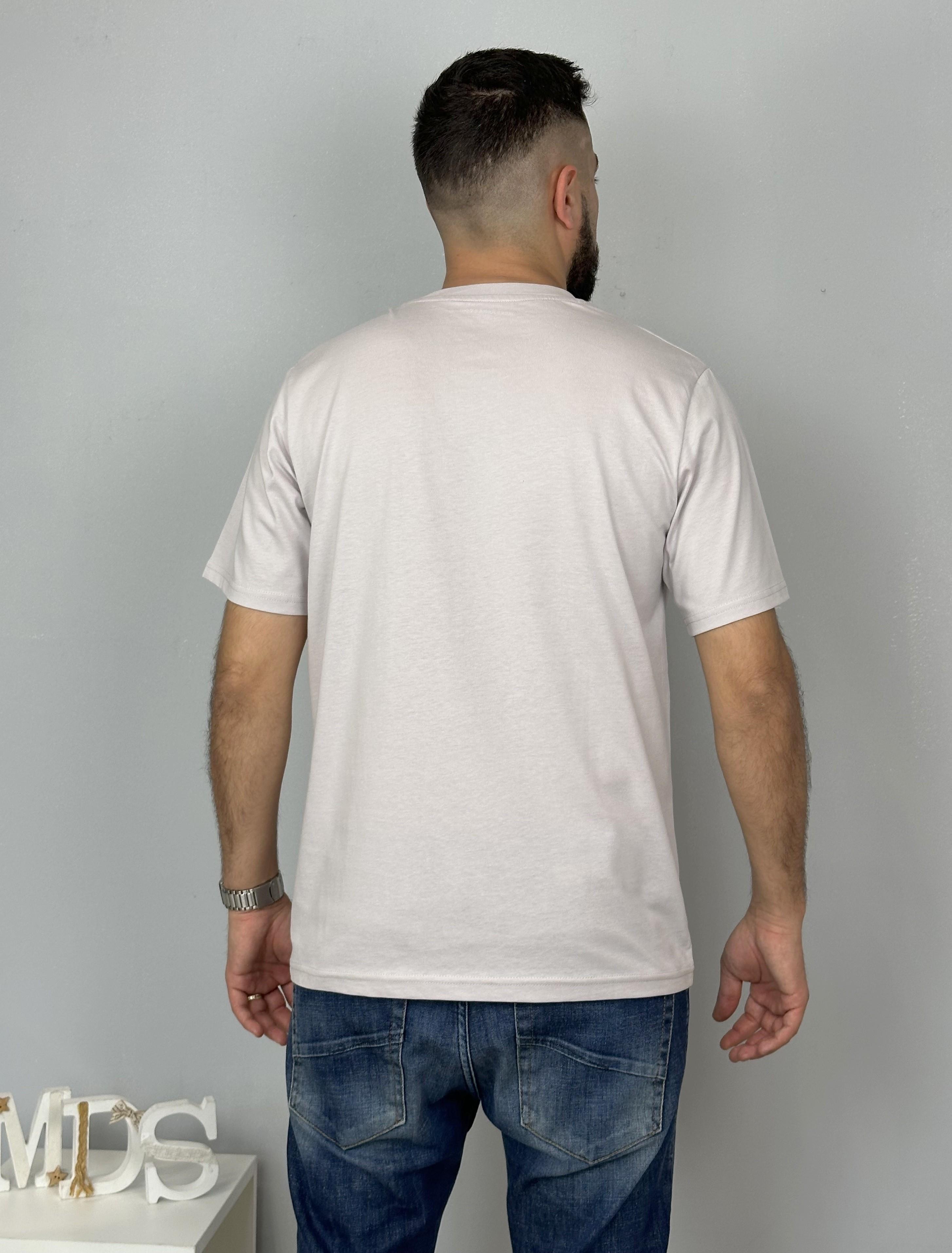 Jack & Jones JCORECHARGE J&J Logolu Erkek Lila Marble Tişört 12276411