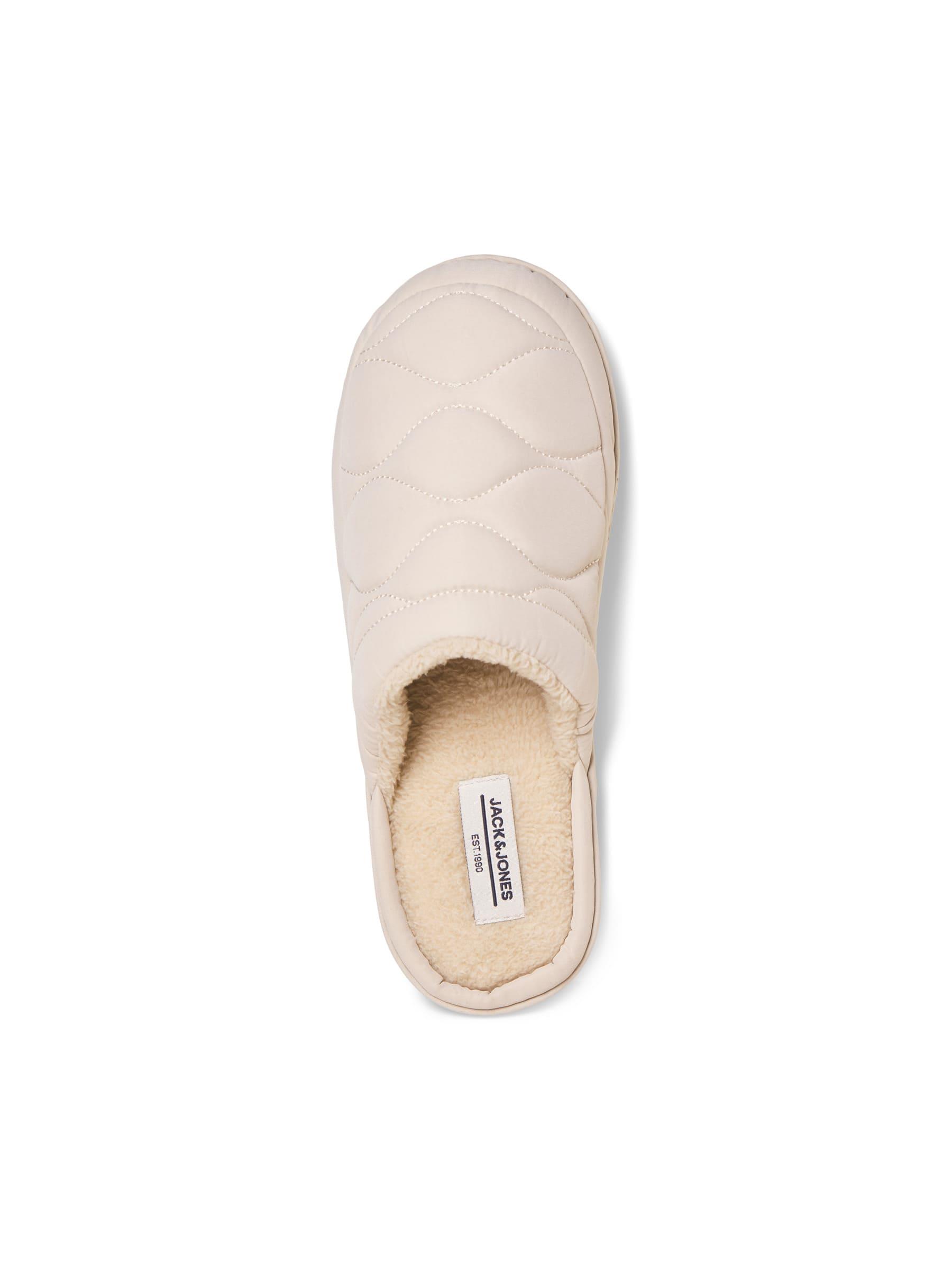Jack & Jones JFWBALHAM İçi Kürklü Ev Terliği Kum Rengi 12278025