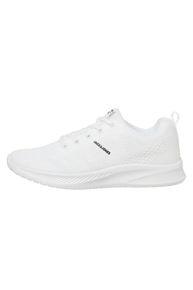 Jack & Jones JFWCROXLEY KNIT SNEAKER NOOS Erkek Beyaz Spor Ayakkabı 12255906